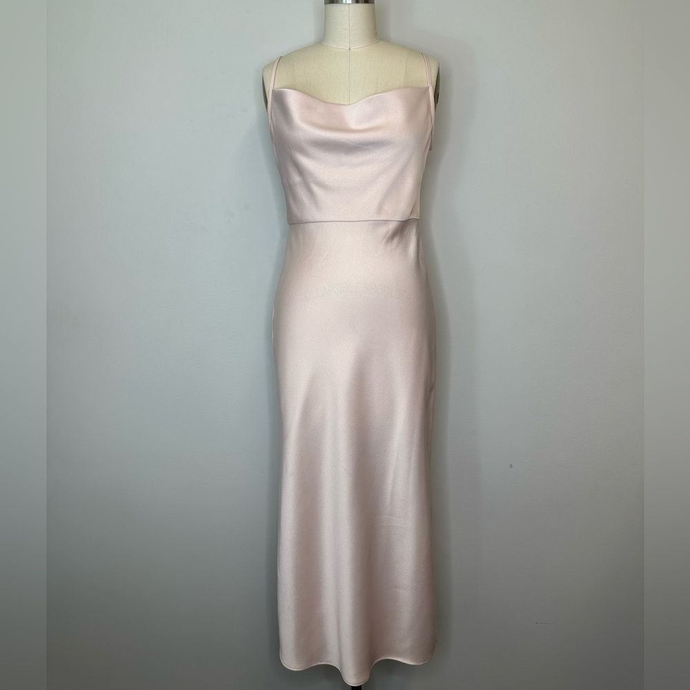 Sachin & Babi Pink Silky Dress